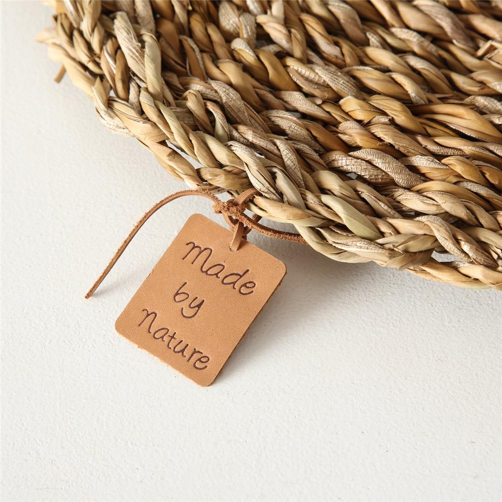 BOLTZE Platzset Sophy aus Seegras 40 cm Tischset im Boho-Stil Skandinavisches Design