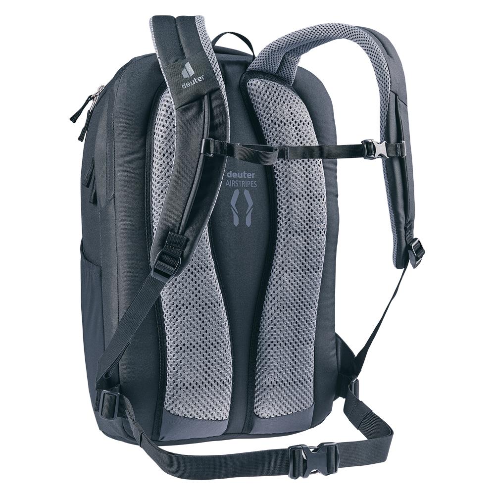 deuter Giga, Lifestyle-Rucksack, black (schwarz), 28L, mit Flaschenhalter und Laptopfach