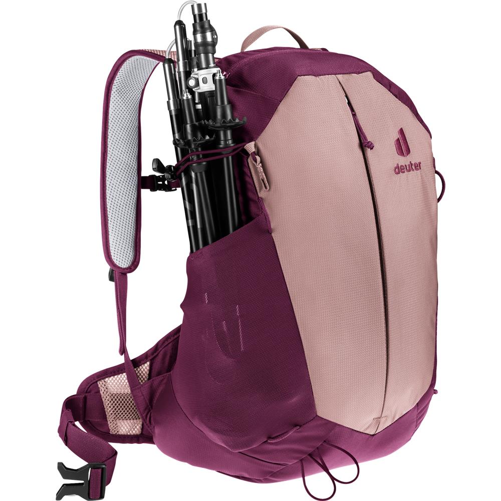 deuter AC Lite 15 SL, Wanderrucksack, ashrose-cassis (braun), 15L