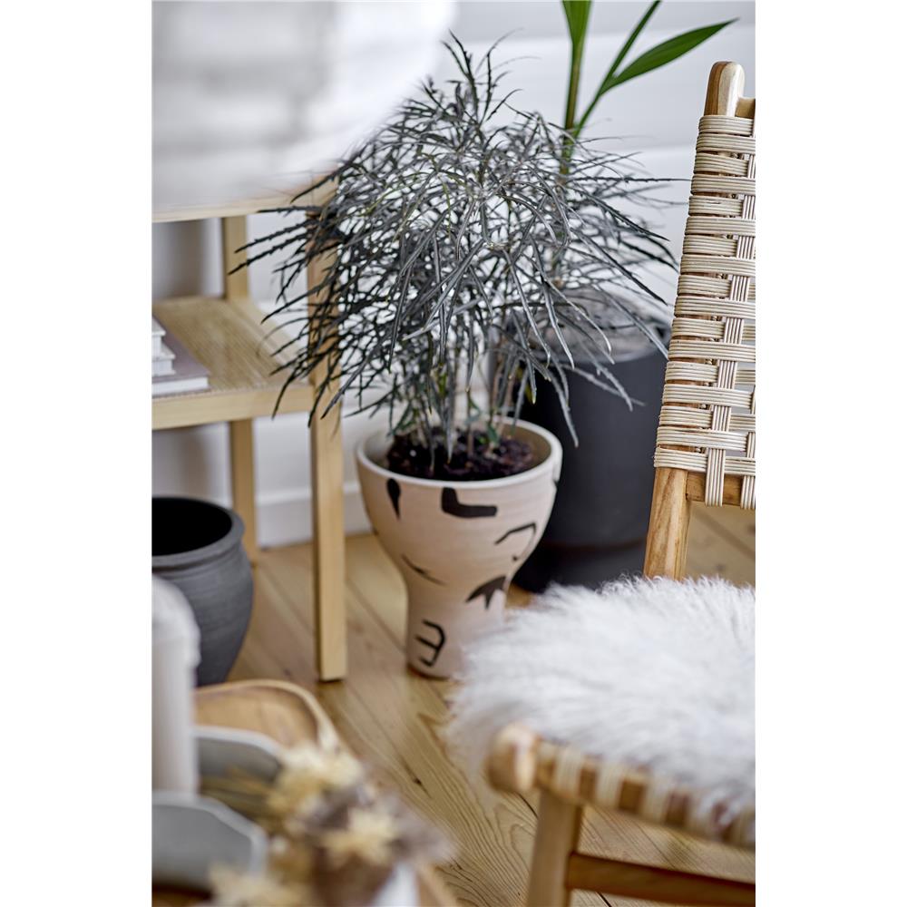 Bloomingville Nans Deko-Vase Terrakotta 23 x 27 cm Beige