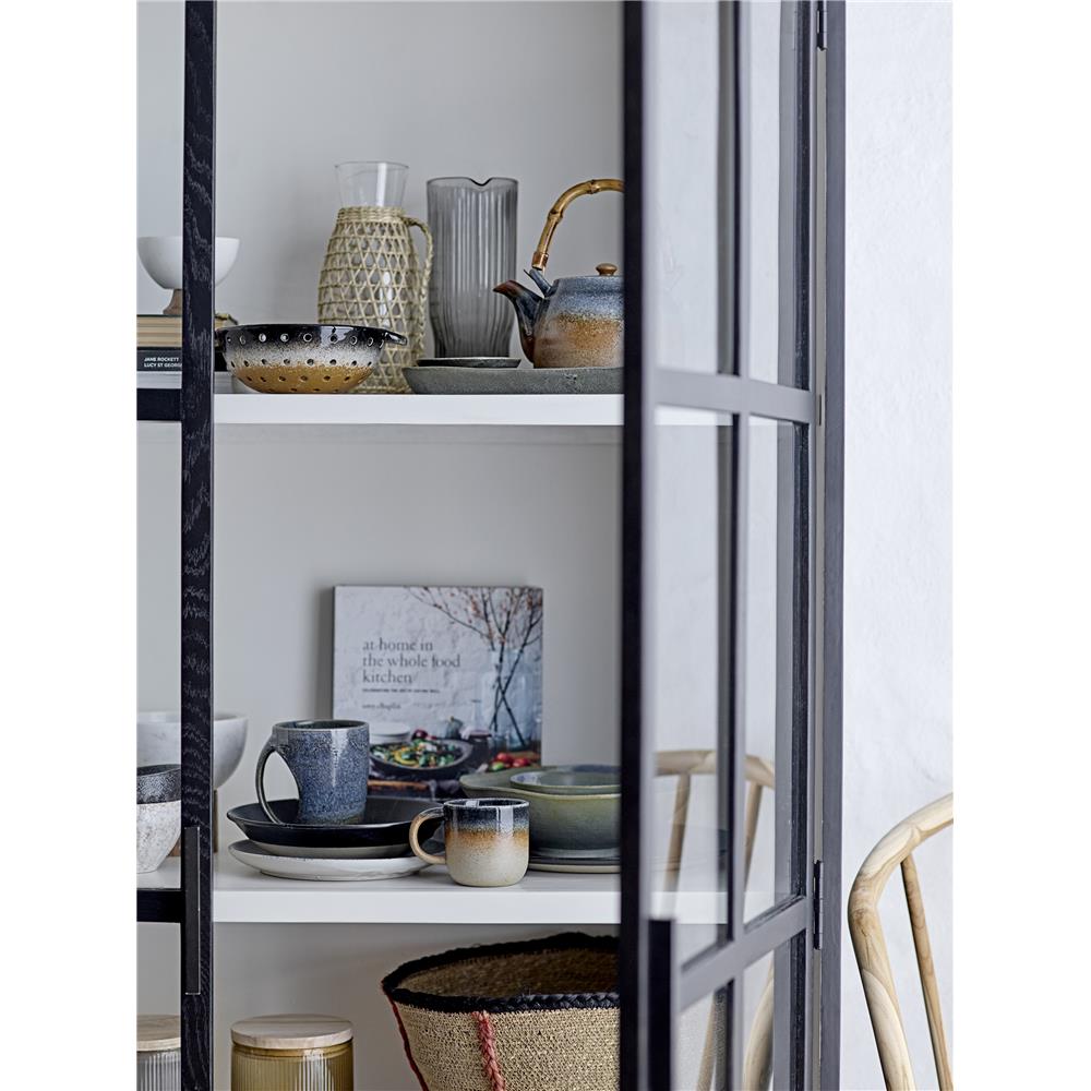 Bloomingville Aura Tasse in Braun/Blau 200ml aus Porzellan