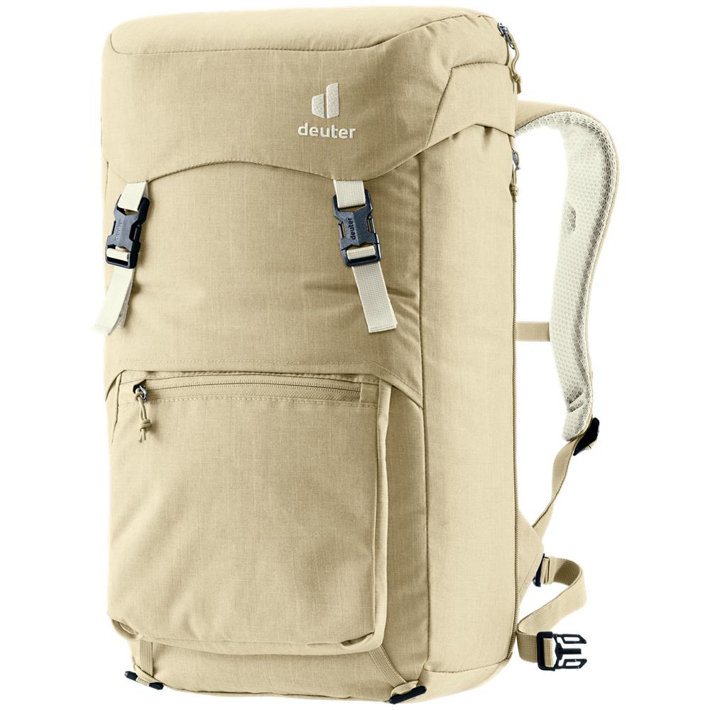 deuter Walker 24, Lifestyle-Rucksack, desert (beige), 24L, mit Flaschenhalter und Laptopfach