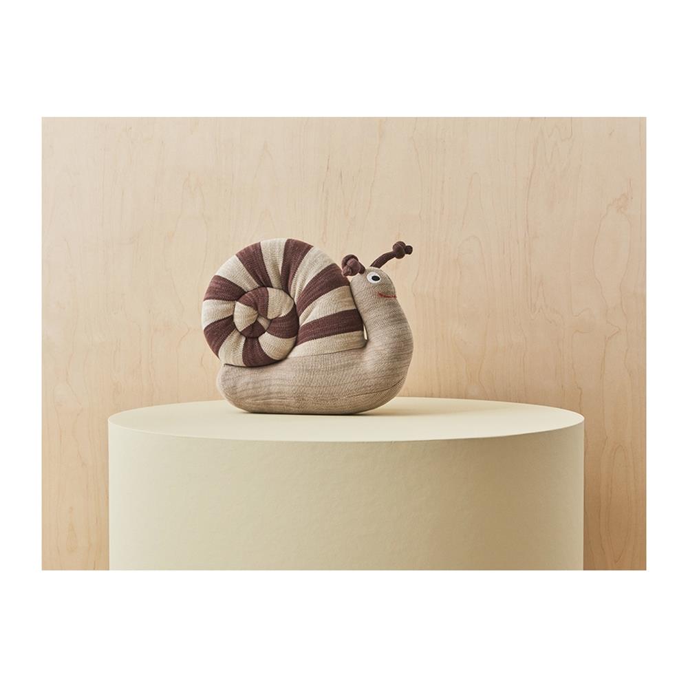 OYOY Mini - Kinderkissen Schnecke Sally, Stofftier, Baumwolle
