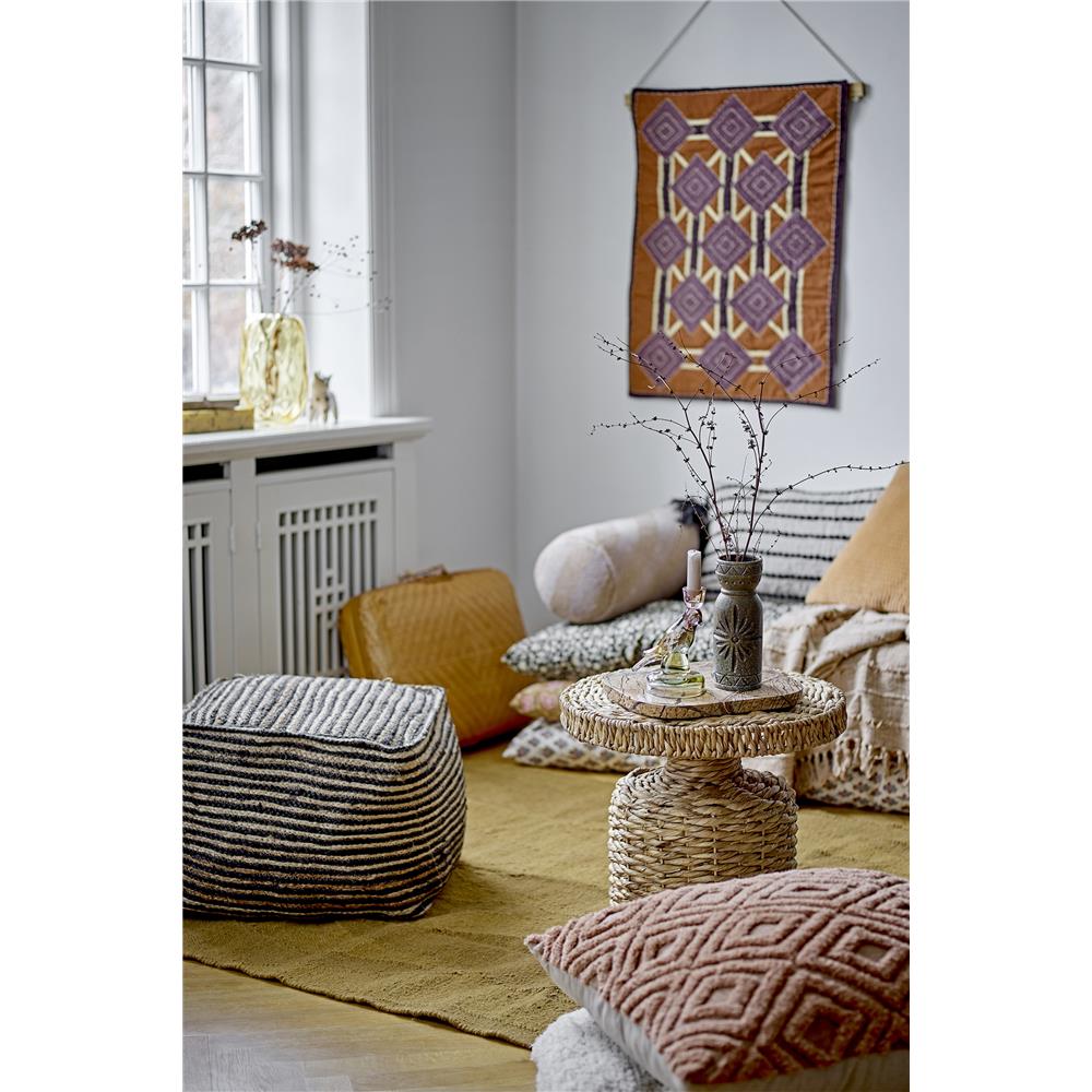 Bloomingville Honia Wanddekoration, Braun, Baumwolle, 78x62 cm, dekorativer Wandbehang