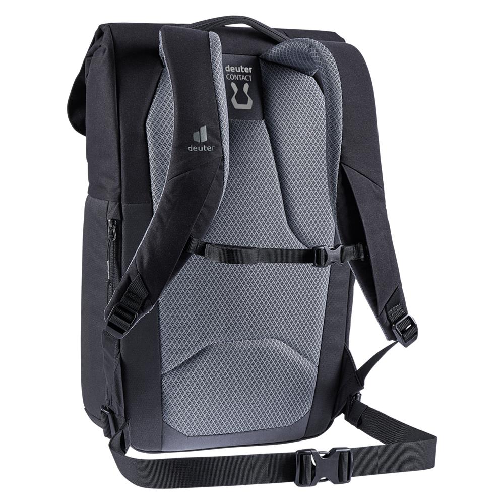deuter UP Seoul, Rucksack, black (schwarz), 26L, mit Flaschenhalter und Laptopfach