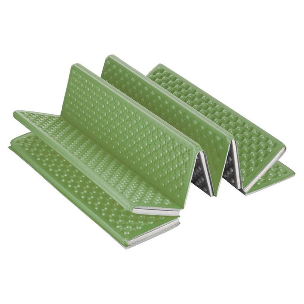 NILS CAMP Campingmatte faltbar 195 cm in Grün - isolierende Outdoor Matte für Trekking & Camping