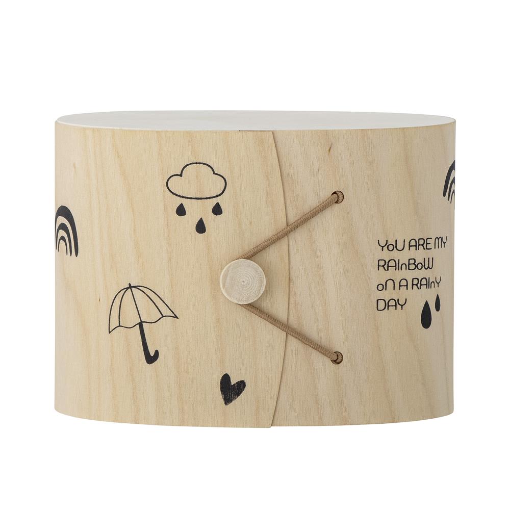 Bloomingville MINI Cloudy Tasse, Regenbogen als Griff, Steingut, Kindertasse, dänisches Design