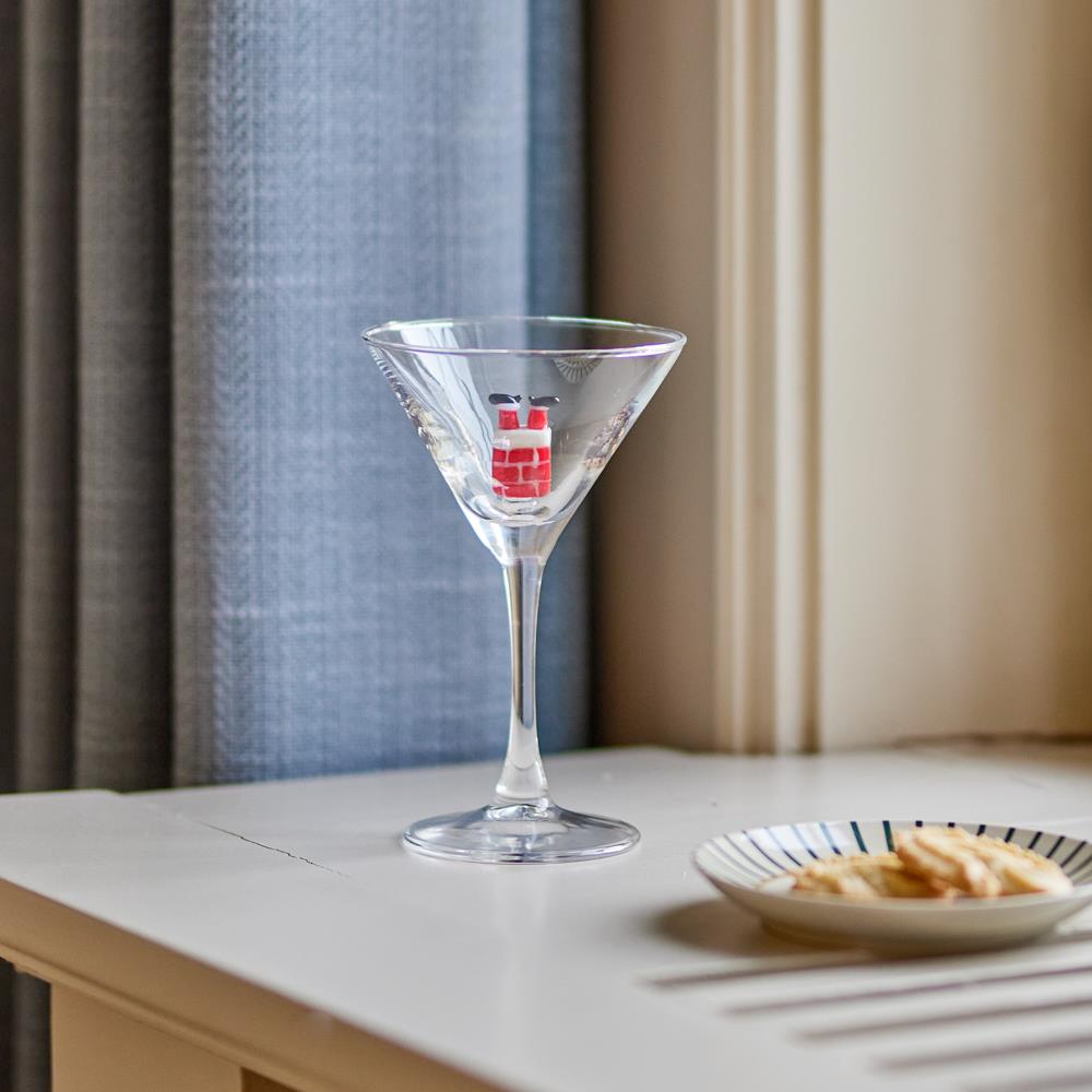 Bloomingville Misa Cocktailglas Klar Glas 4er Set Weihnachtsgläser 170 ml