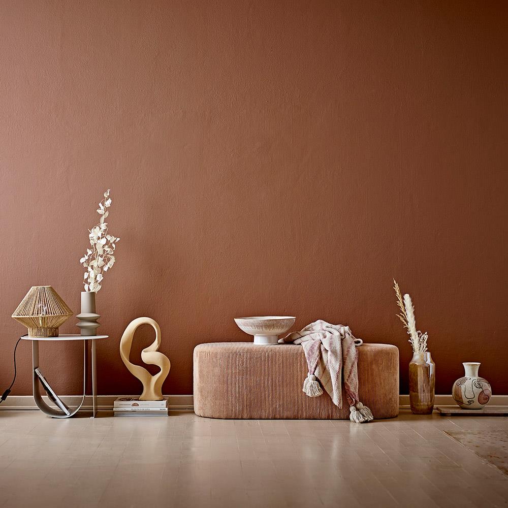 Bloomingville Berhan Dekofigur Skulptur Steingut Natur 40,5 cm Statement-Dekoobjekt