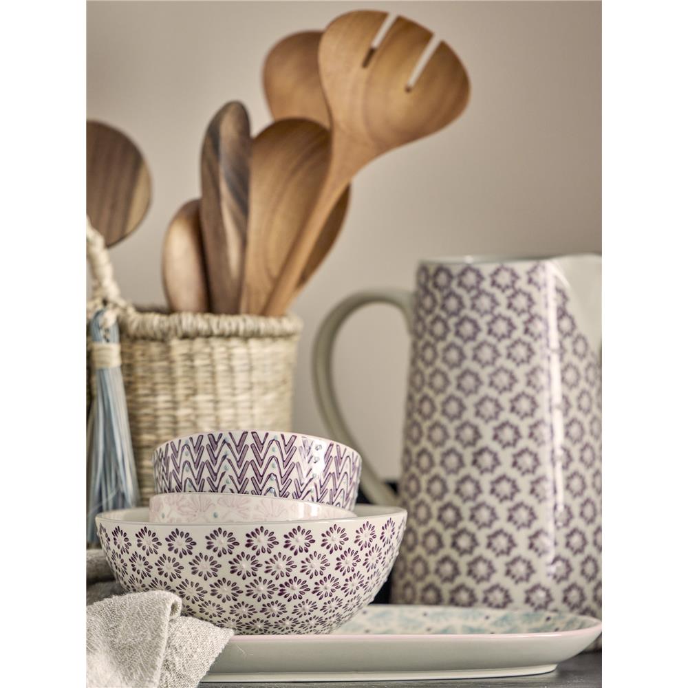 Bloomingville Maya Schalen 3er Set 350ml in Lila/Rosa für Müsli und Dessert im dänischen Design