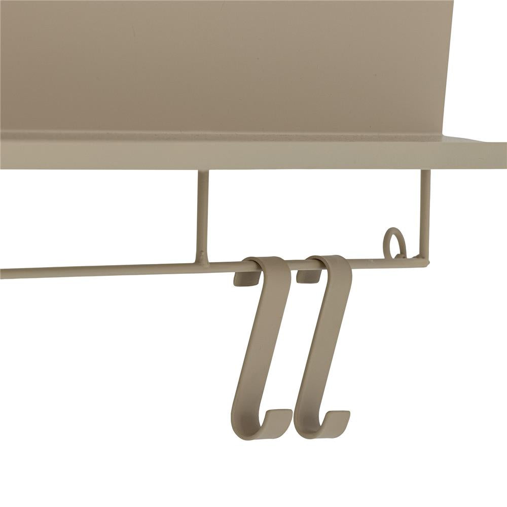 Bloomingville Osca Regal, Natur, Metall, L60xH60xW12,5 cm