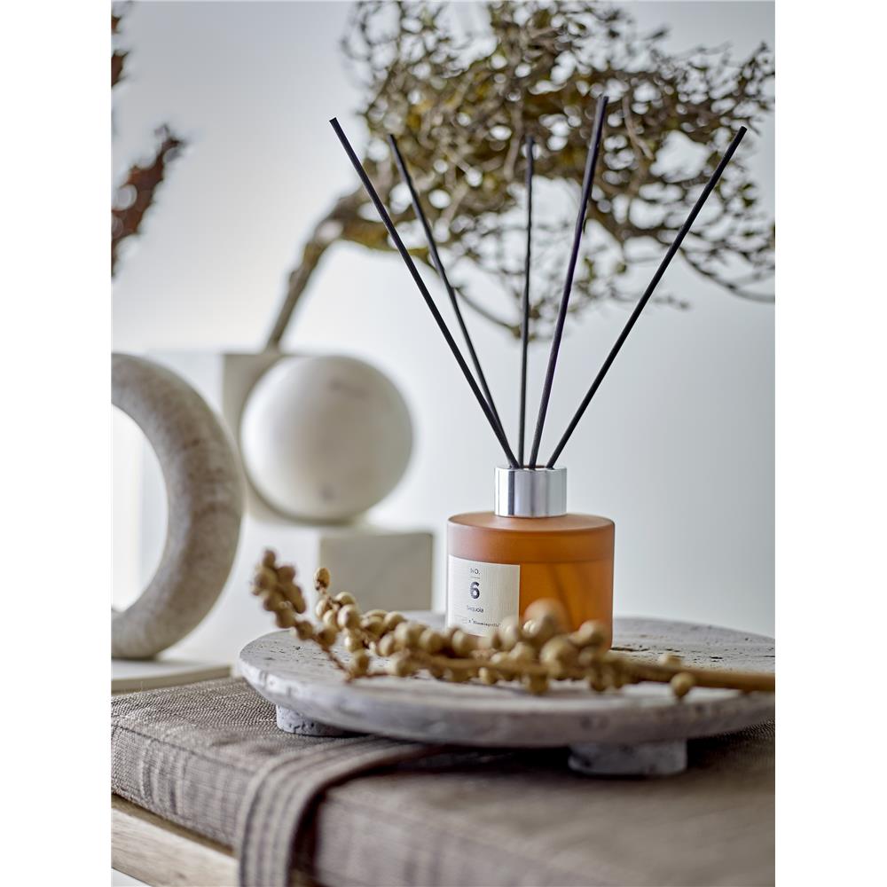 Bloomingville NO. 6 - Sequoia Scent Duftstäbchen, Braun, Duftflüssigkeit, Vanille, Sandelholz