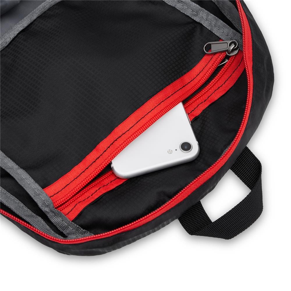 NILS CAMP Tagesrucksack Edge 22L in Schwarz - leichter Rucksack für Wandern, Radfahren & Reisen