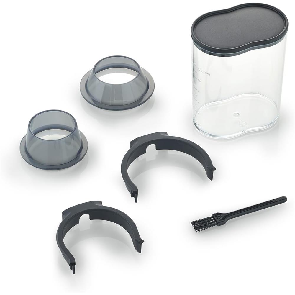 GRAEF CM8002 elektrische Kaffeemühle mit LED-Beleuchtung in schwarz