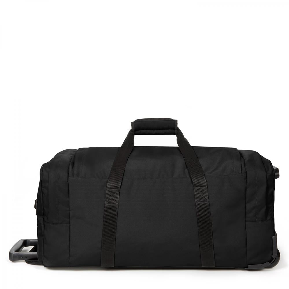 Eastpak LEATHERFACE L +, Große Reisetasche, Black (Schwarz), 104L, mit 2 Rädern