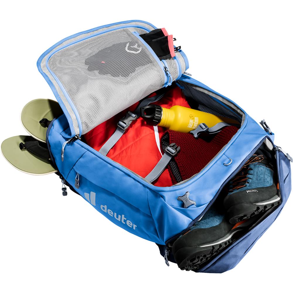 Deuter Duffel Pro 40, Reisetasche, neptune-nightblue (blau), auch als Rucksack tragbar