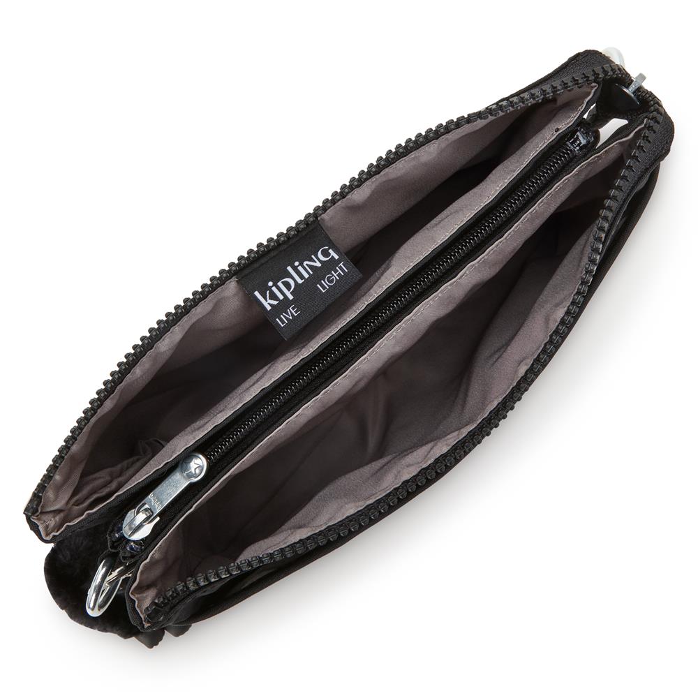 Kipling RIRI, Kleine Umhängetasche, Black Noir (schwarz), Schultertasche, Crossbody