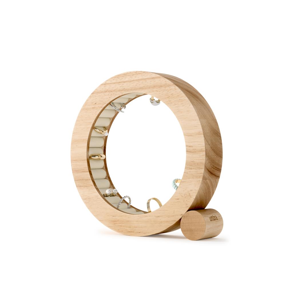 Umbra Ferris Schmuckorganizer aus Holz, 19cm, für Ringe und Ohrringe