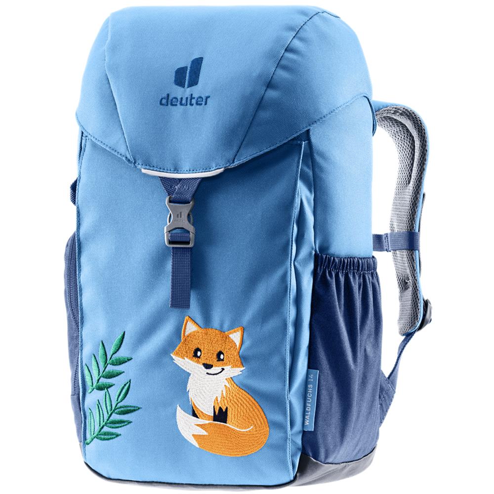 deuter Waldfuchs, Kinderrucksack, wave-nightblue (blau), 14L, Kindergartenrucksack, Wanderrucksack