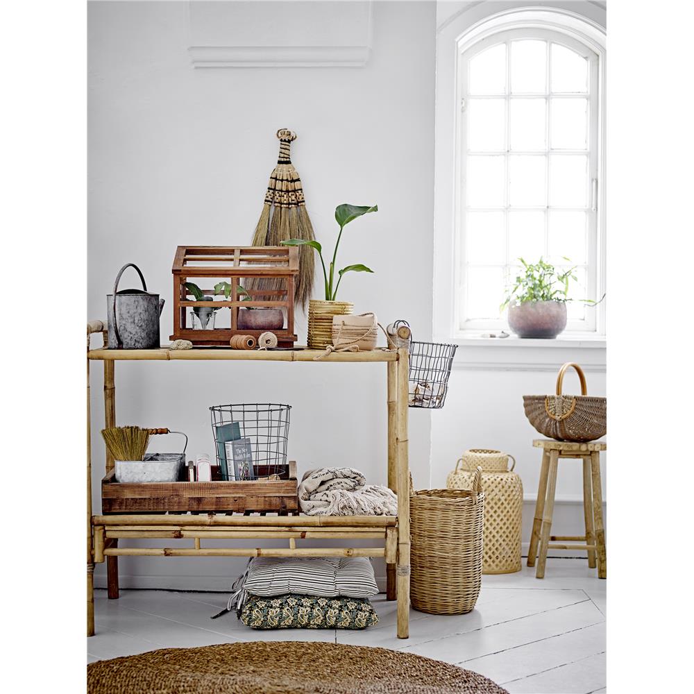 Bloomingville Hevan Wanddekoration, 2er Set, Natur, Besen aus Seegras