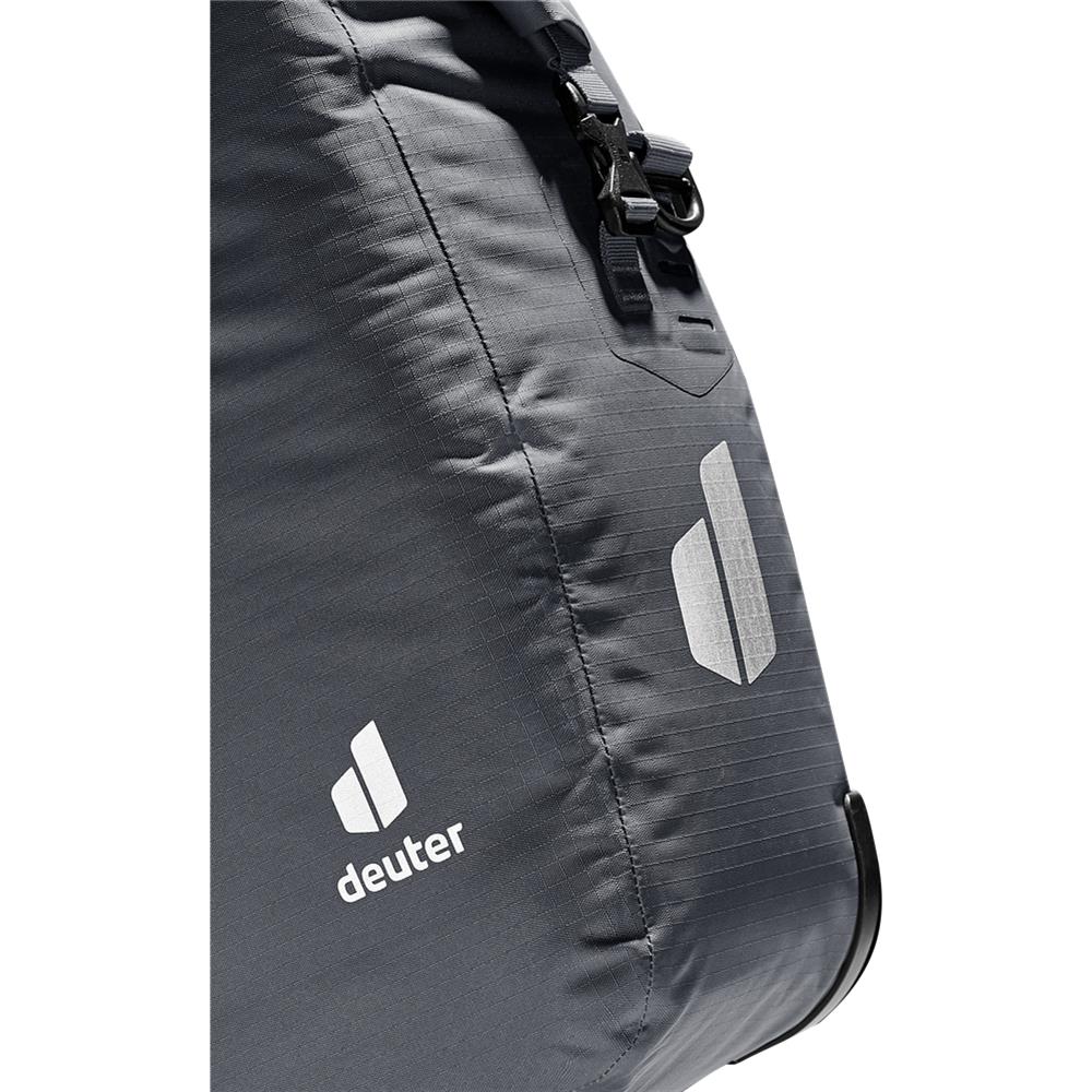 deuter Weybridge, Fahrradtasche, graphite (grau), 20L+5L, mit Bagfix-Halterung