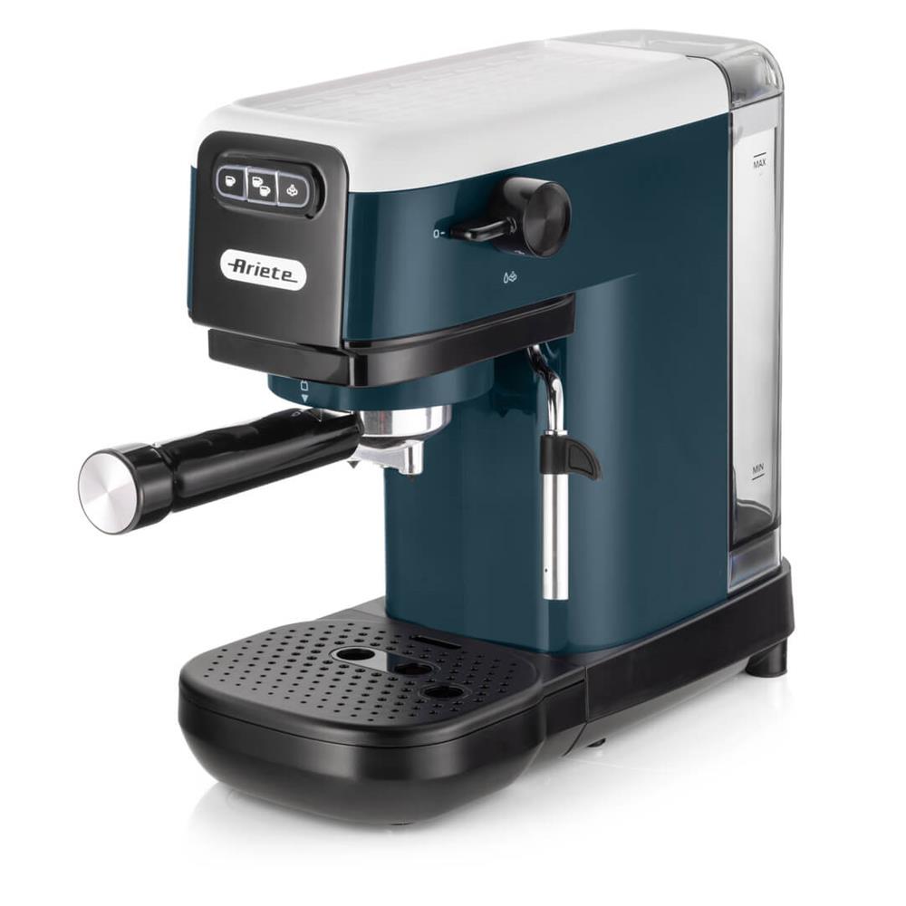 Ariete Espressomaschine, Snow White, Siebträgermaschine für Pulver und ESE-Pads