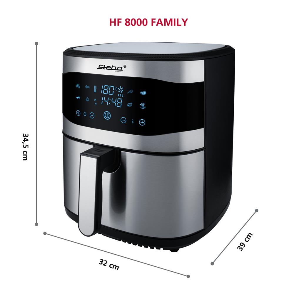 Steba Heißluft-Fritteuse HF 8000 FAMILY