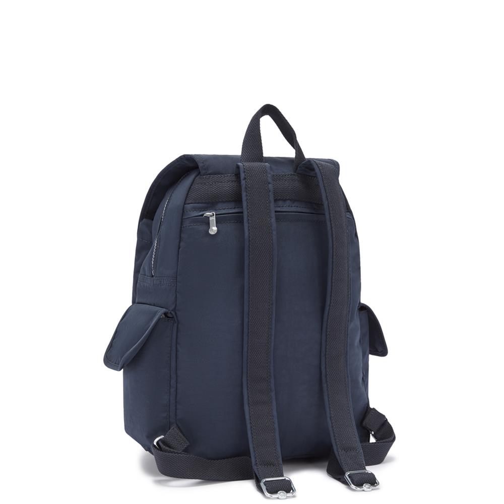 Kipling CITY PACK Medium Rucksack - 16L, Wasserbeständig, Blau, Stilvoll & Praktisch