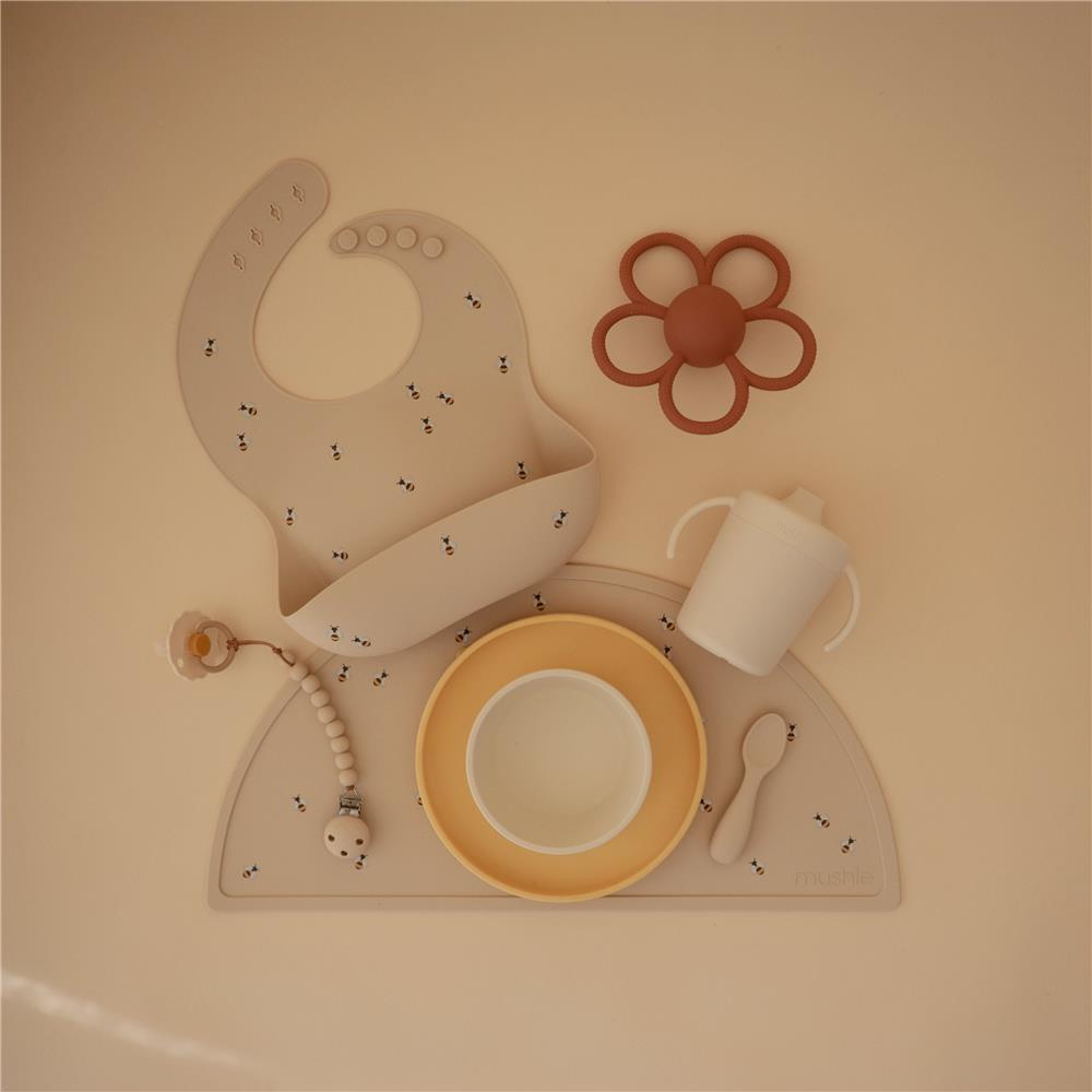 Mushie Schnabeltasse, Ivory, BPA-frei