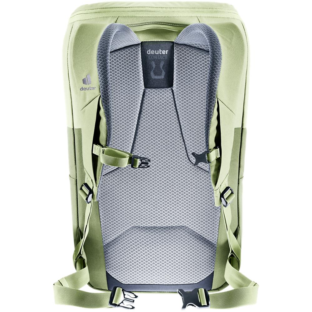 deuter UP Stockholm, Rucksack, mineral-grove (grün), 28L, mit Flaschenhalter und Tabletfach