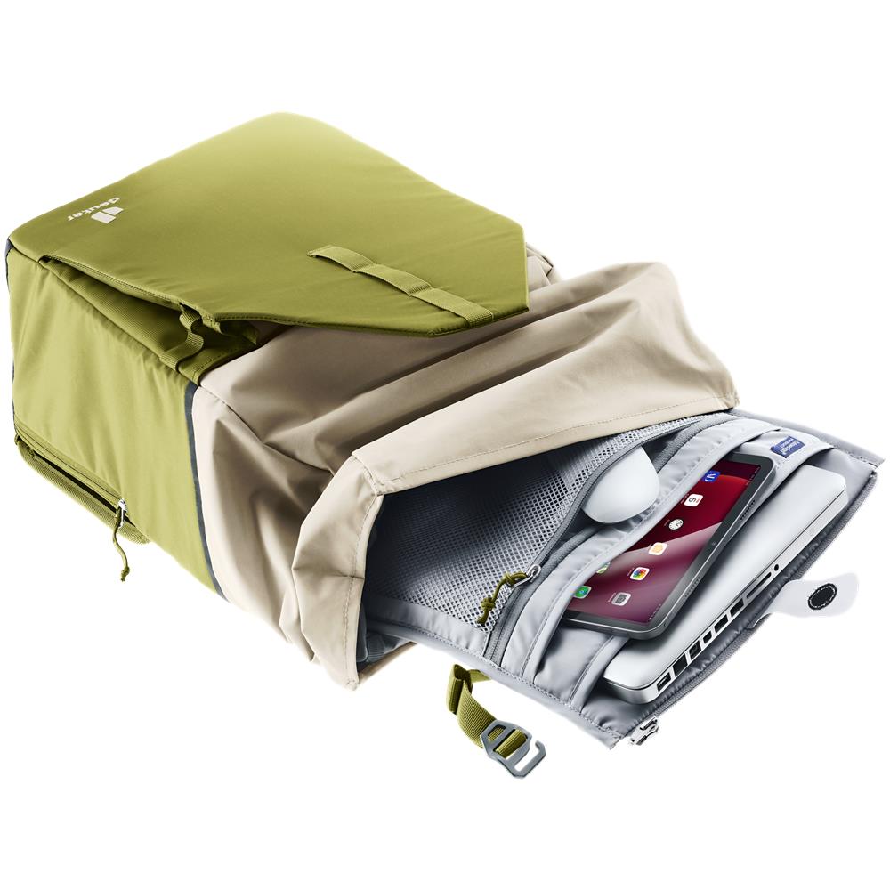 deuter Xberg 25, Fahrradrucksack, cactus-desert (grün), 25L, Fahrradtasche