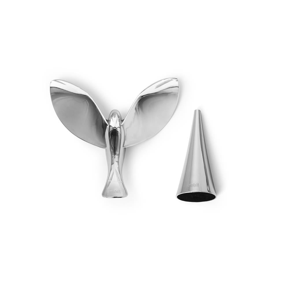 Umbra Tipsy Flaschenöffner Chrom Design Kapselheber Öffnen von Kronkorken-Flaschen Bar Accessoire