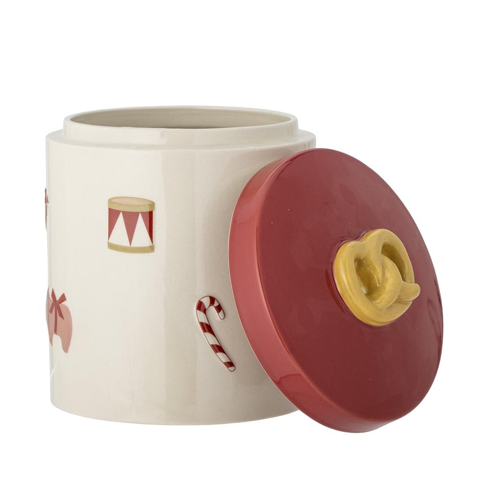 Bloomingville Yule Weihnachtsdose – Keksdose mit nostalgischen Motiven, Weihnachten, dänisches Design