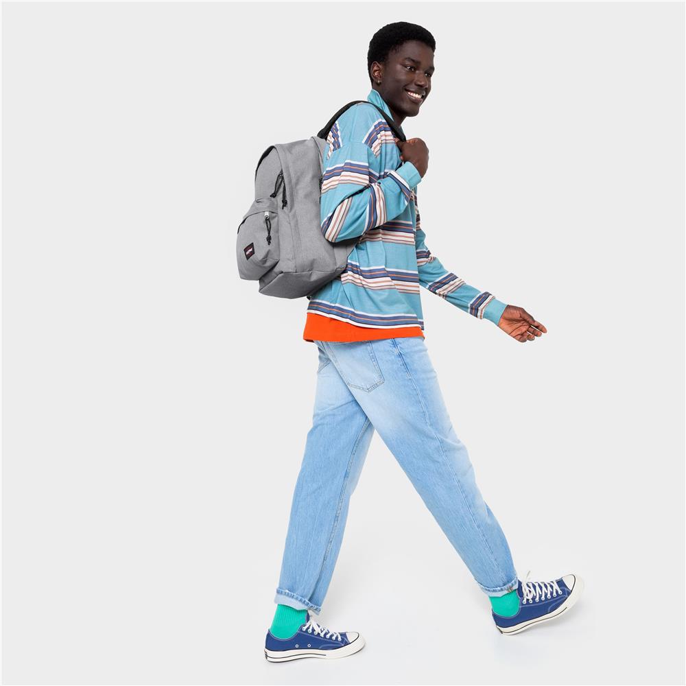 Eastpak BACK TO WORK, Rucksack, Sunday Grey (grau), 27L, mit Laptopfach