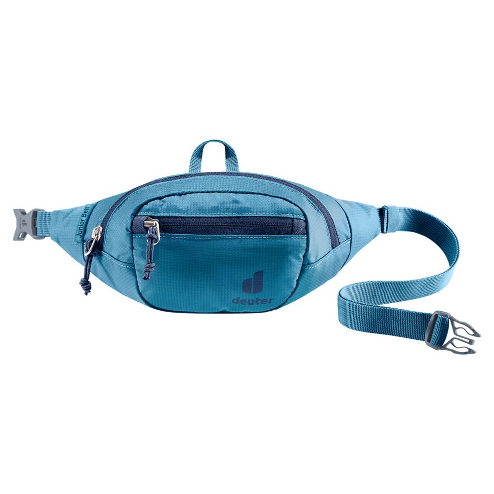 deuter Junior Belt, Bauchtasche, wave (blau), 1L, Hüfttasche, Gürteltasche für Kinder