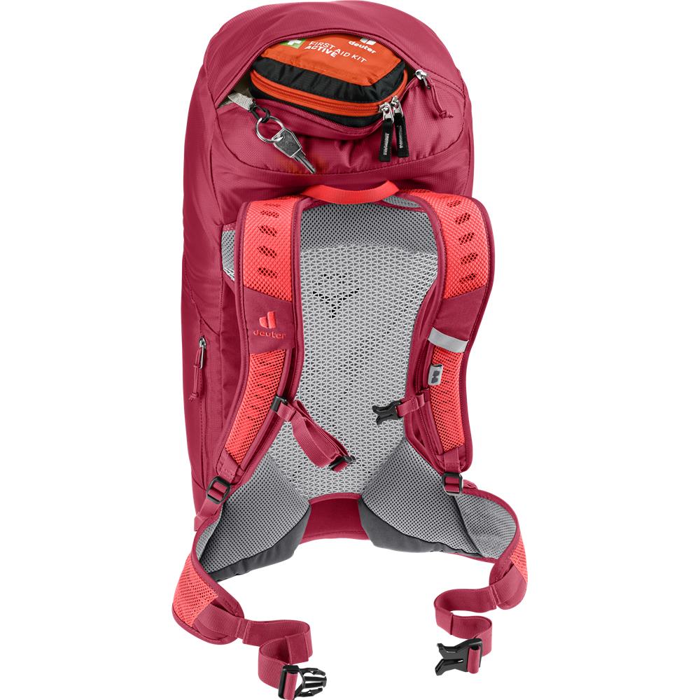 deuter AC Lite 30, Wanderrucksack, cherry-masala (rot), 30L