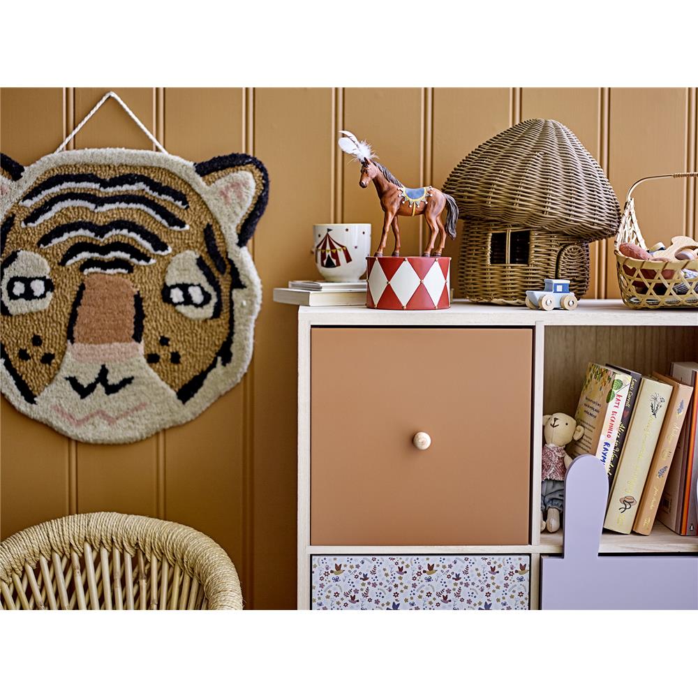 Bloomingville MINI Flor Dekofigur, Zirkus, Pferd, Dekoration für das Kinderzimmer, Kindergeburtstag