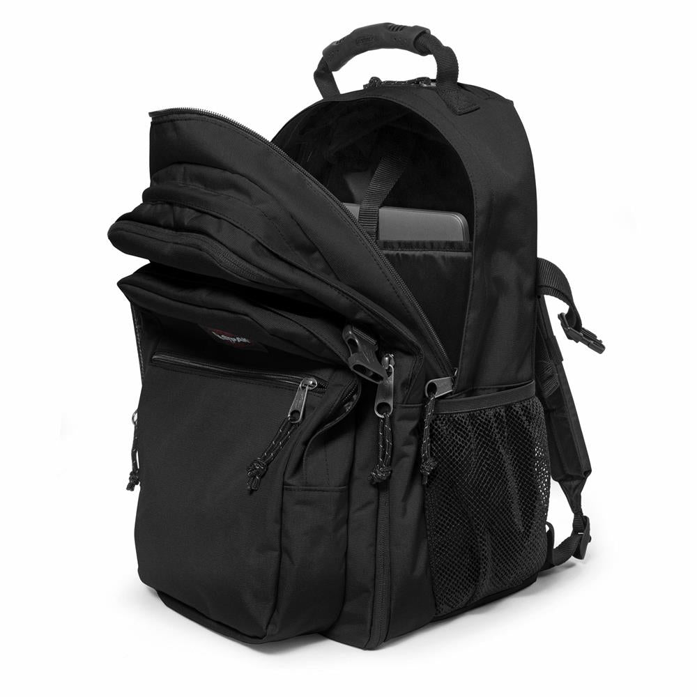 Eastpak TUTOR, Großer Rucksack, Black (schwarz), 39L, mit Flaschenhalter und Laptopfach