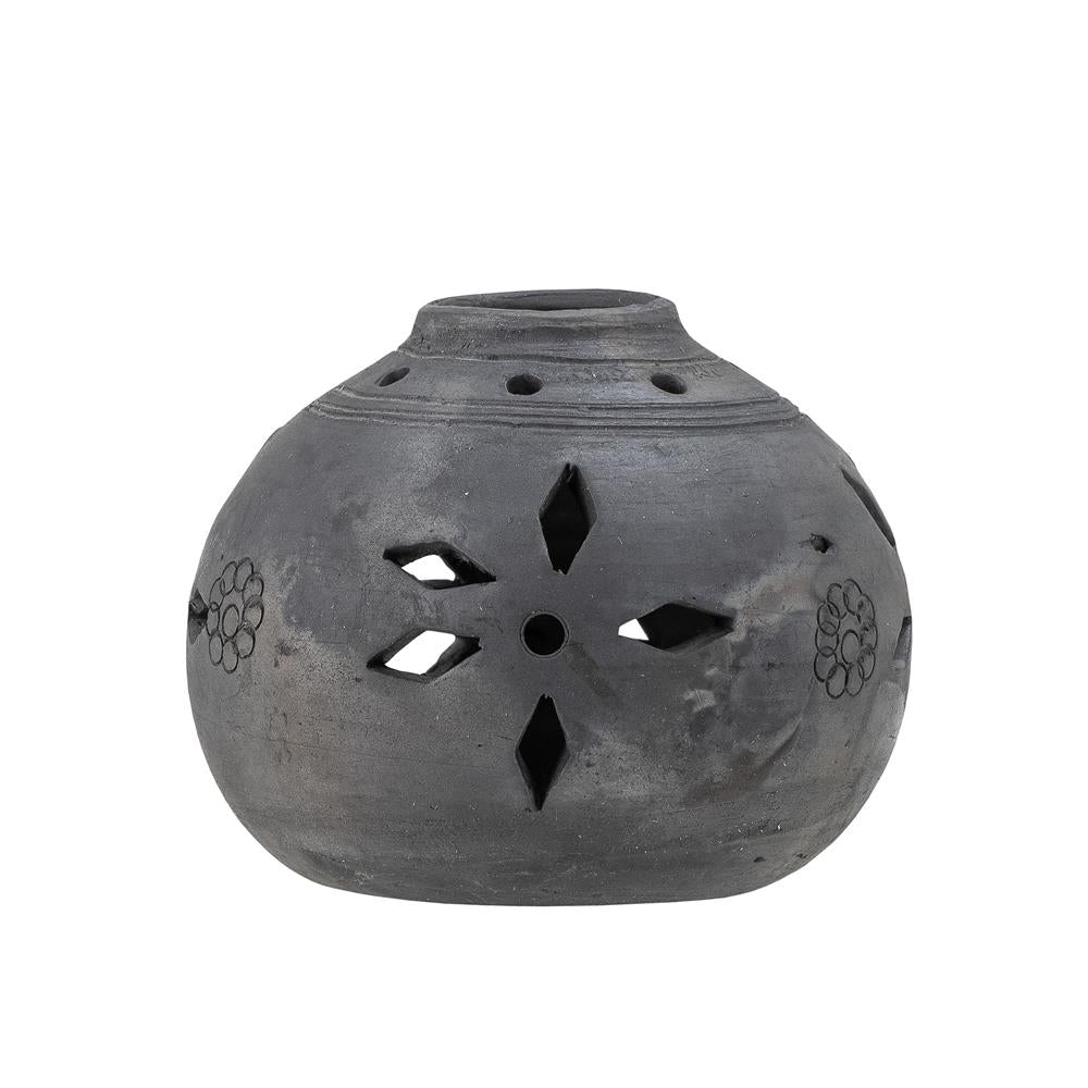 Bloomingville Loane Deko-Kuppel, Braun, Terrakotta, D11xH9,5 cm