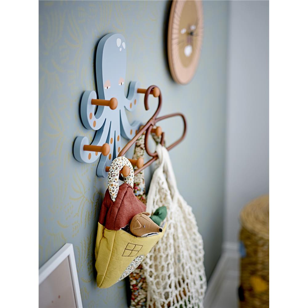 Bloomingville MINI Aranya Kleiderbügel aus Rattan, Braun, Kinderzimmer, dänisches Design