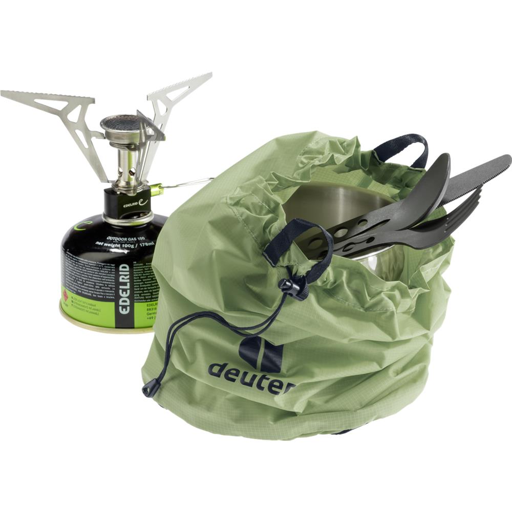 deuter Pack Sack 3, Packsack, grove (grün), 3L