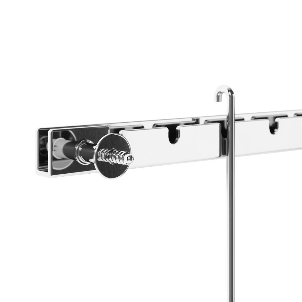 Umbra Exhibit Foto Collage Bilderrahmen, für 5 Fotos (2x 10x15cm und 3x 13x18cm), in Chrom