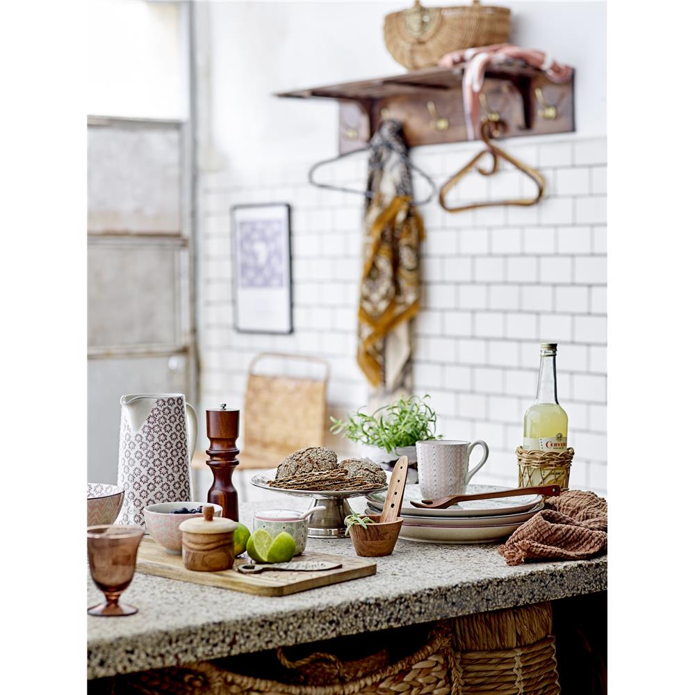 Bloomingville Litha Kuchenteller, Silber, Metall