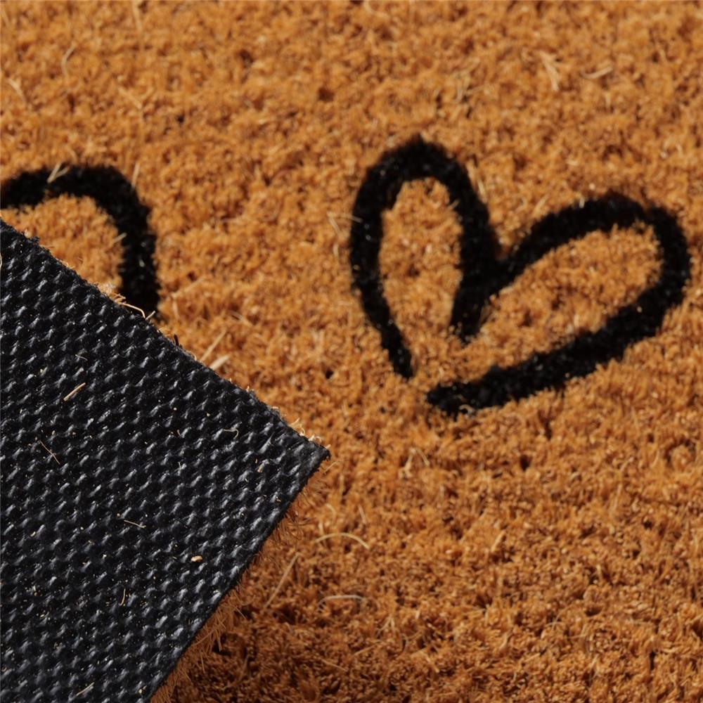 BOLTZE Fußmatte Lieblingsgast 60x40cm aus Kokos mit Spruch "Du bist mein Lieblingsgast"