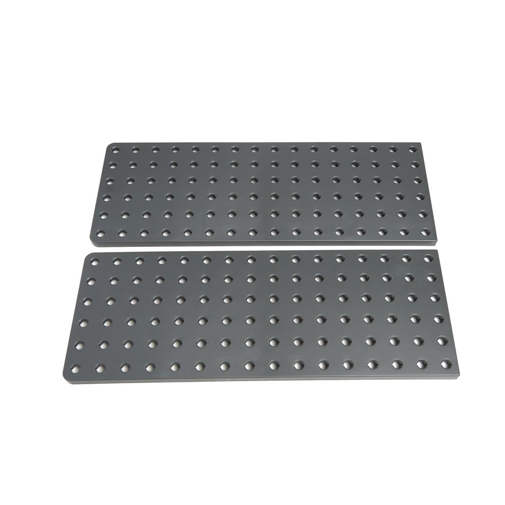 Umbra Peggy Einsatz für Küchenschränke und Schubladen 2er Set Anthrazit Schubladenorganizer