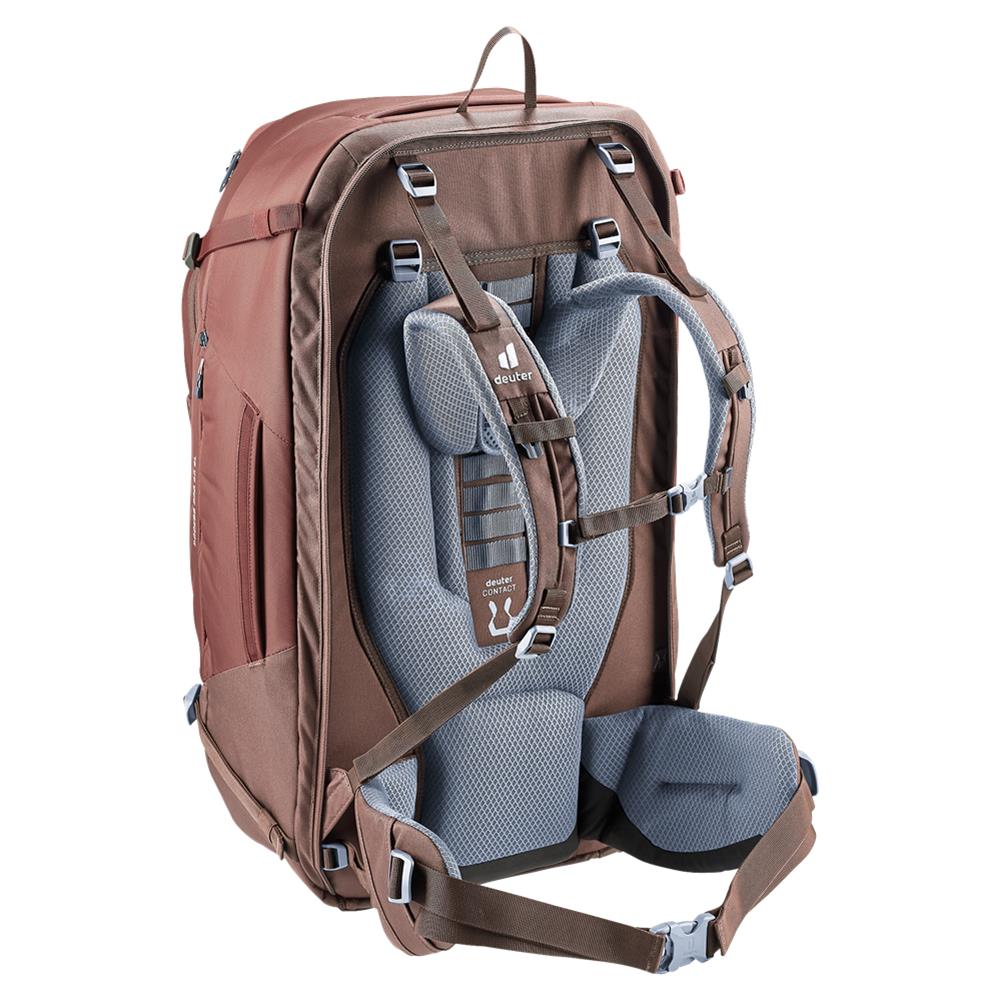 deuter Access Pro 60 SL, Reiserucksack, caspia-raisin (braun), 60L, für kürzere Rücken