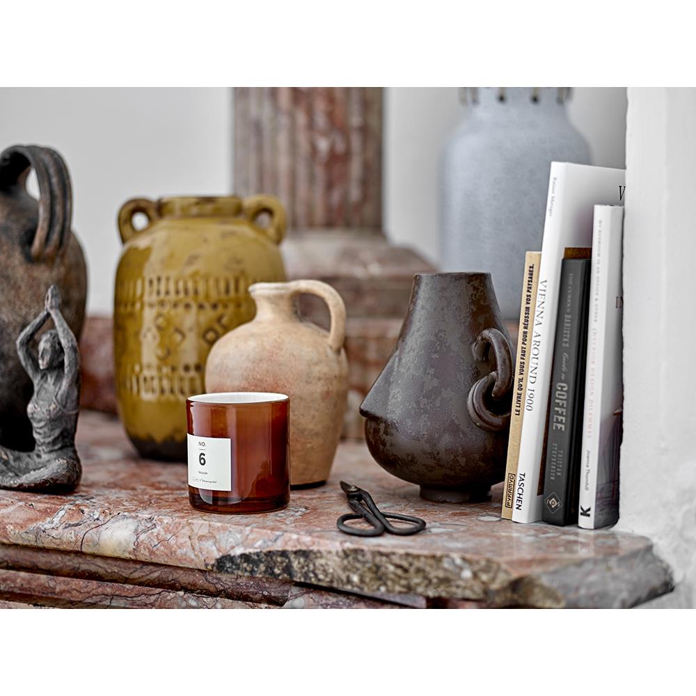 Bloomingville Miiral Deko Statue, in Messingfarbe, aus Harz, L13,5xH17xB7,5 cm