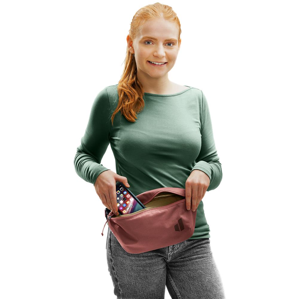 deuter Avengo Organizer, Bauchtasche, caspia (braun), 2,5L, Gürteltasche, Umhängetasche