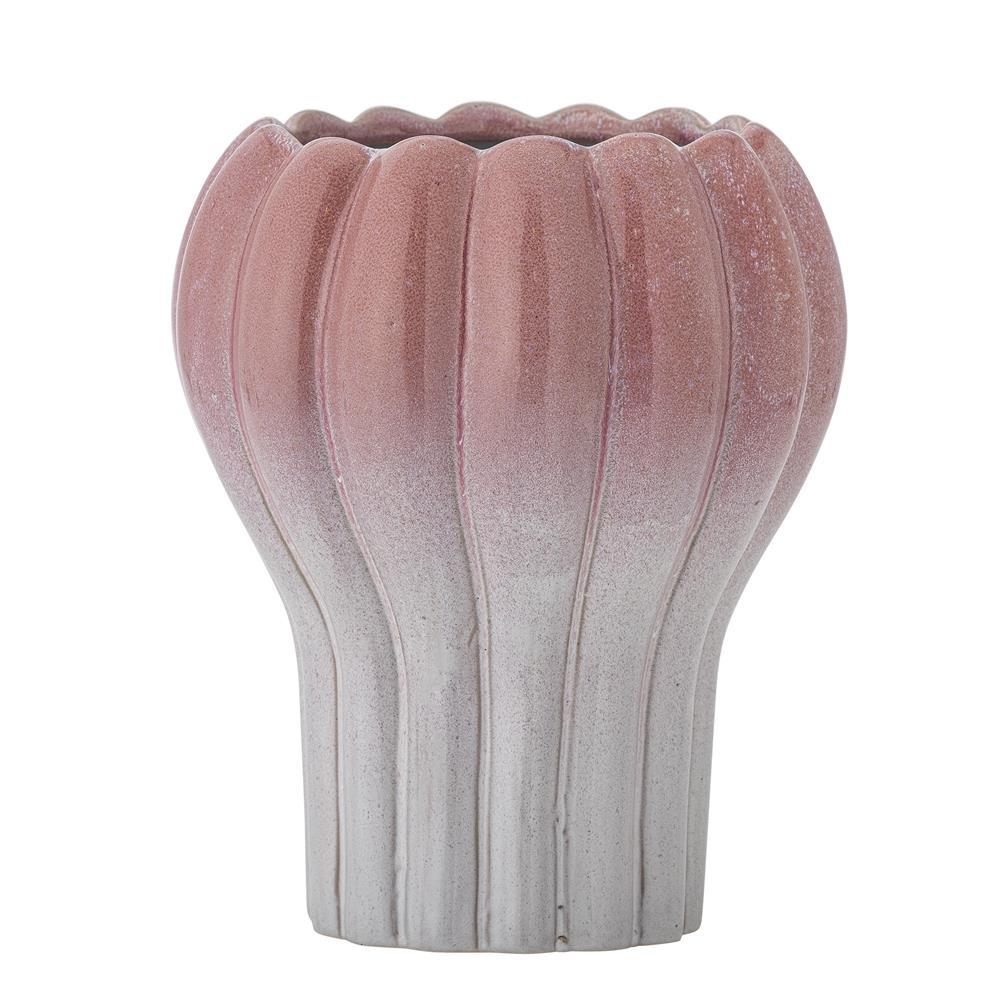 Bloomingville Kyla Blumentopf Rose Steingut Blumendekor 23cm