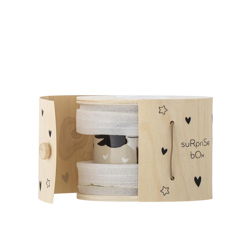 Bloomingville MINI Bambino Tasse mit Storch, perfekt für Baby shower (Babyparty)